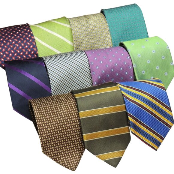 Brooks Brothers Makers & 346 Lot Of 11 Silk Ties All In Excellent Condition TIES - Picture 1 of 2